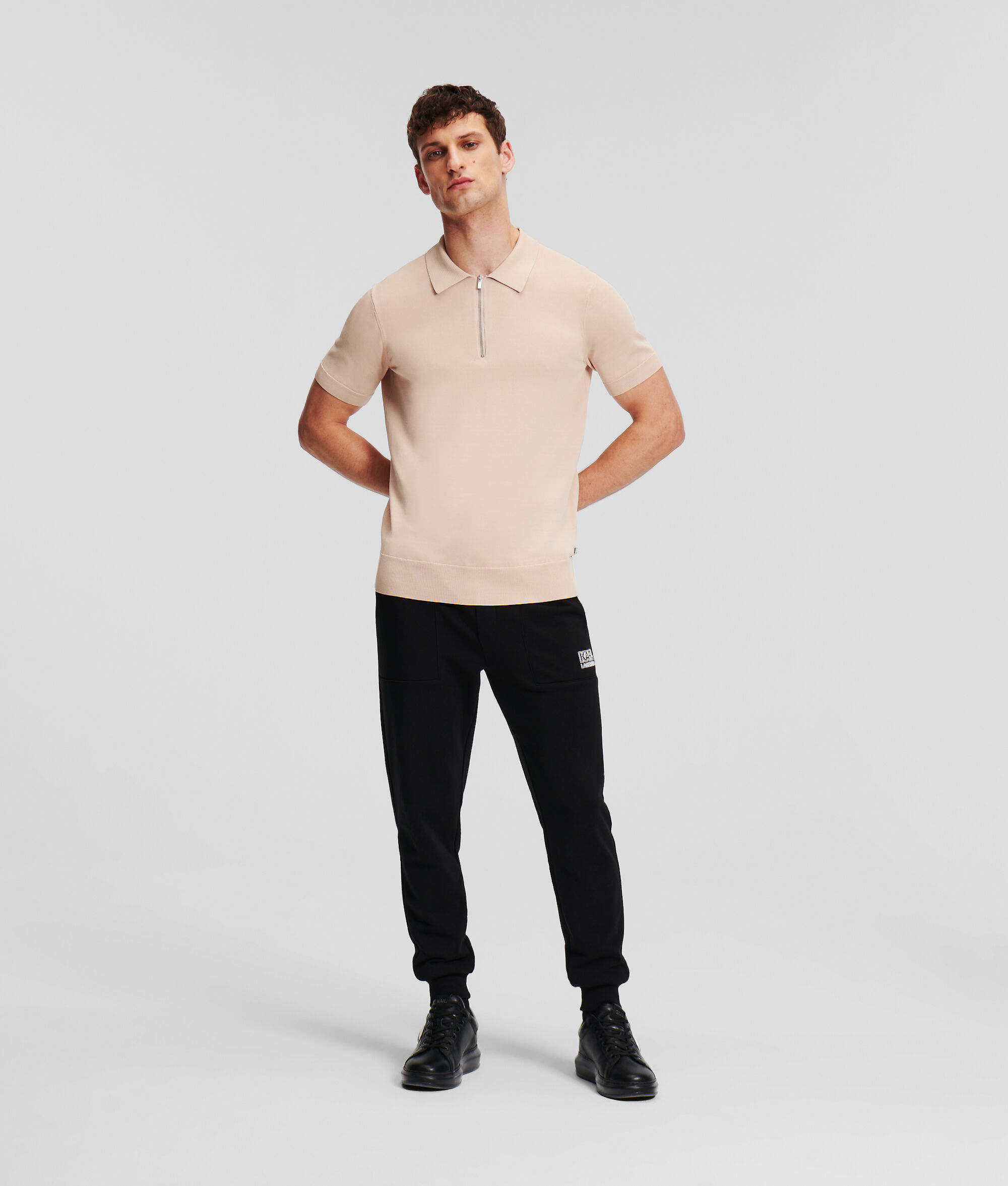 (image for) Unique Flavor KNIT POLO 1/2 SLEEVE